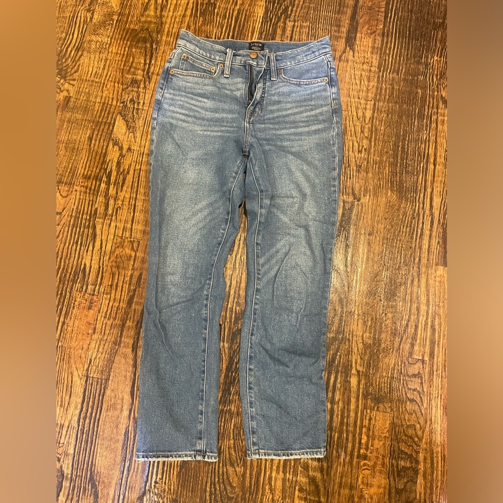 J. Crew straight jeans, 25. EUC.